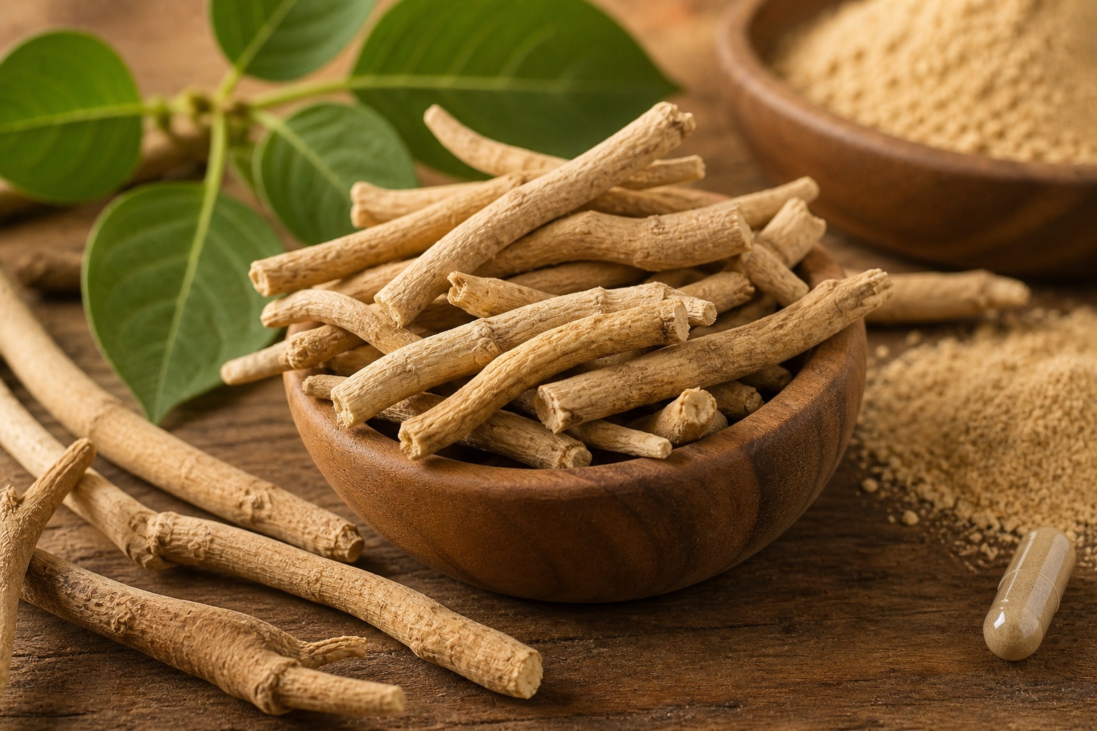 Ashwagandha (Withania somnifera) – korijen tradicionalno korišten u Ayurvedi